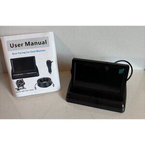 Itomoro‎ Baby Car Monitor Plug And Play Easy Install For Rear Facing Seats